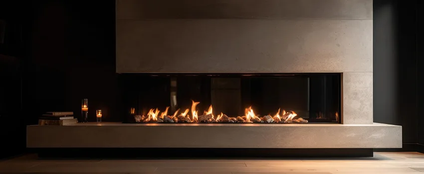 Gas Fireplace Ember Bed Design Services in Altoona, Iowa