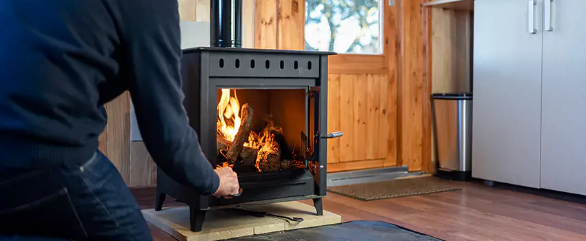 Open Hearth Wood Fireplace Installation in Altoona, IA