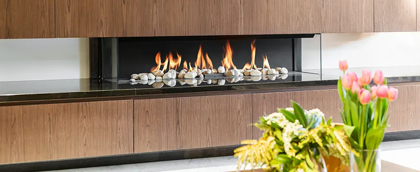 Double-height Fireplace Design Refurbishment in Altoona, Iowa